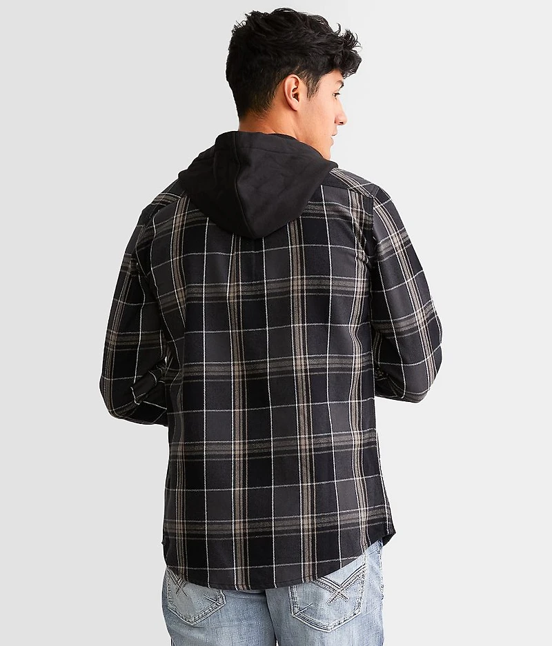 Hooded Flannel Shirt
