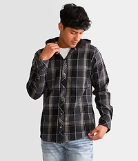 Hooded Flannel Shirt
