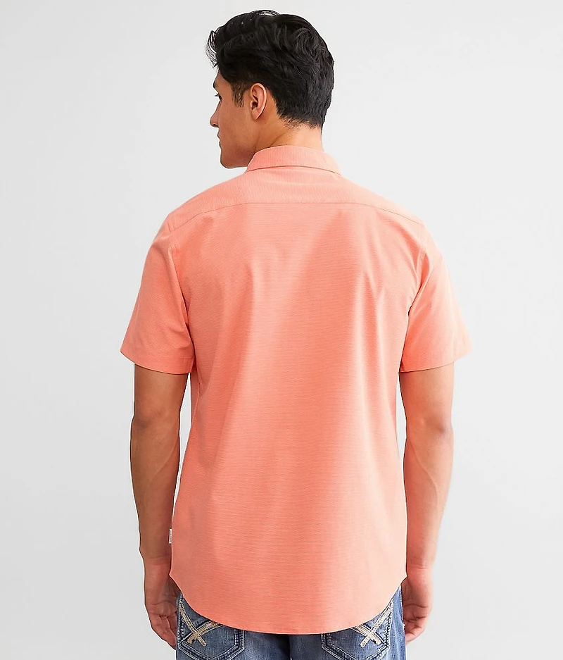 Striped Performance Stretch Shirt