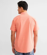 Striped Performance Stretch Shirt