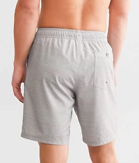 Marled Stretch Swim Trunks