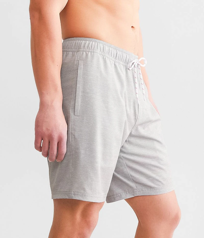 Marled Stretch Swim Trunks