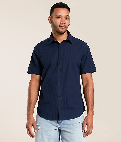 Seersucker Athletic Shirt