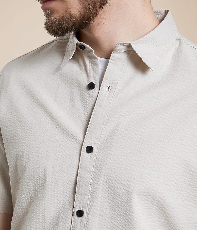 Seersucker Athletic Shirt
