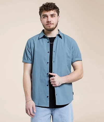 Departwest Seersucker Athletic Shirt