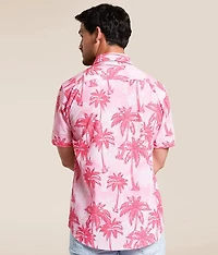 Palm Tree Athletic Performance Stretch Shirt