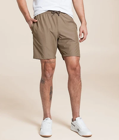 Heathered Stretch Short