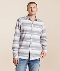 Striped Athletic Stretch Shirt