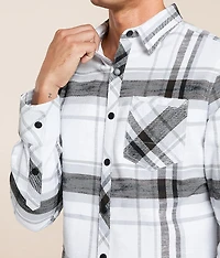 Brushed Plaid Athletic Shirt