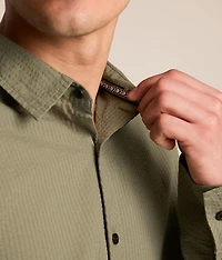 Athletic Textured Shirt