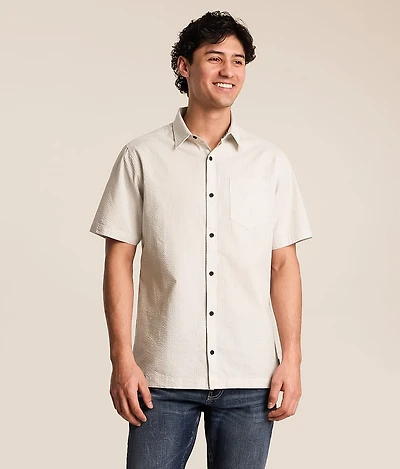 Athletic Textured Shirt