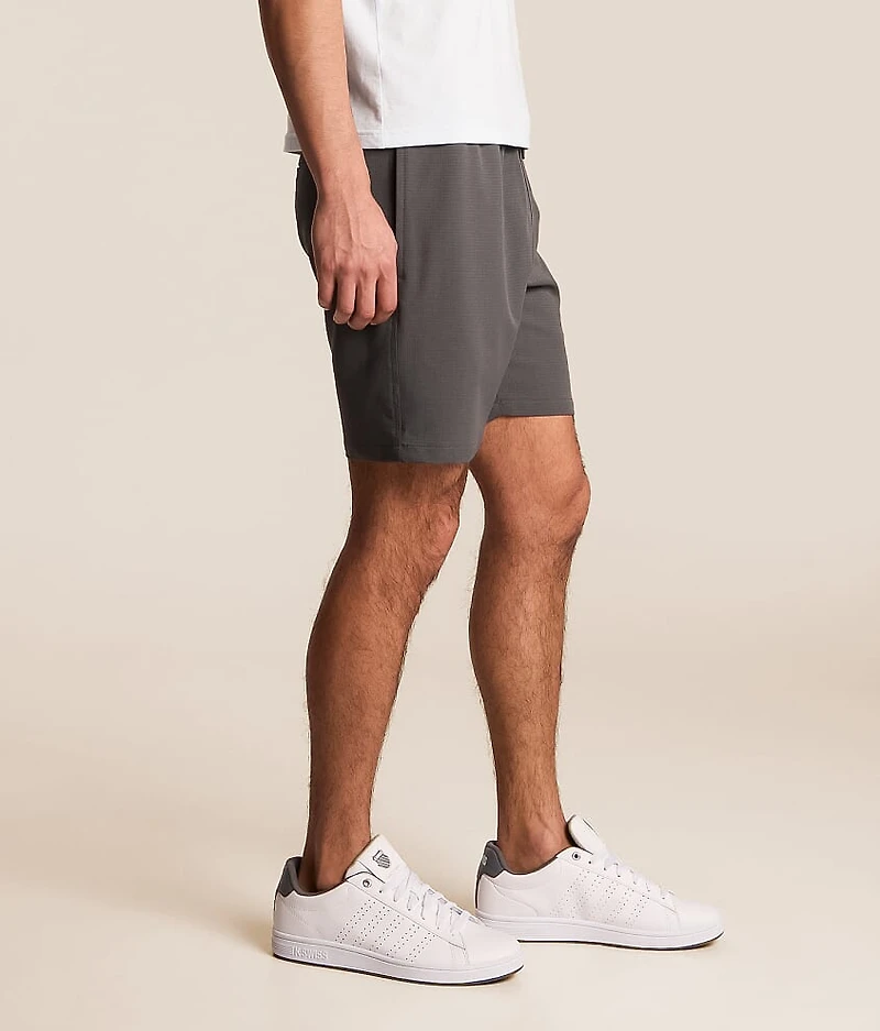 Textured Hybrid Stretch Short