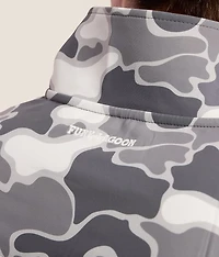 Camo Quarter Zip Pullover