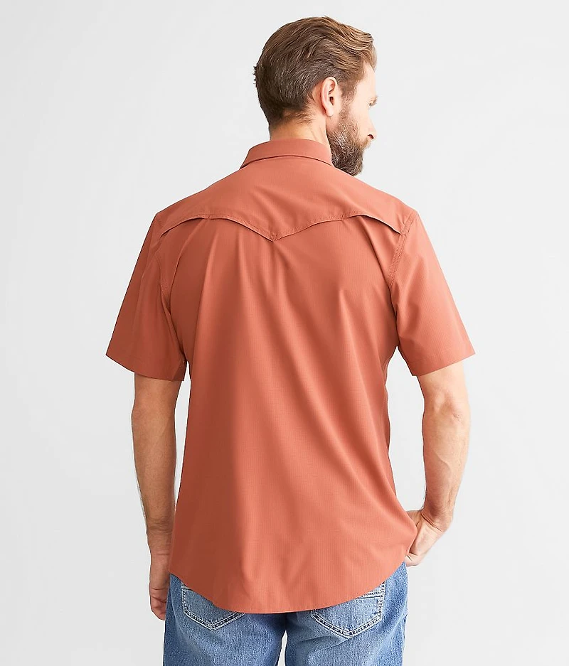 Solid Athletic Stretch Shirt