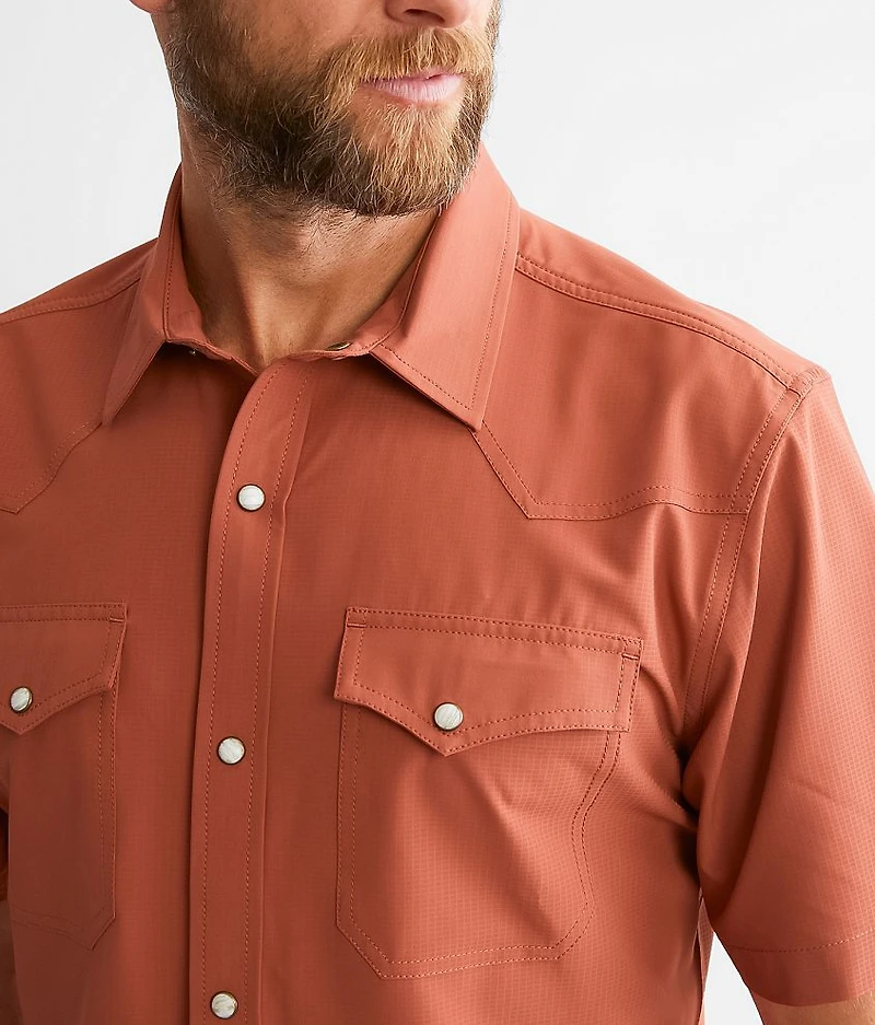 Solid Athletic Stretch Shirt