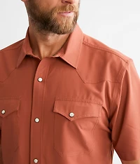 Solid Athletic Stretch Shirt