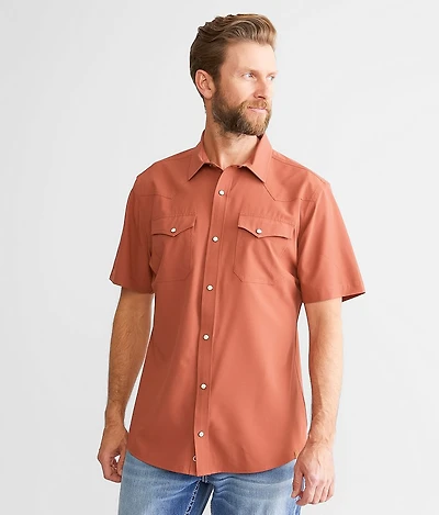 Solid Athletic Stretch Shirt