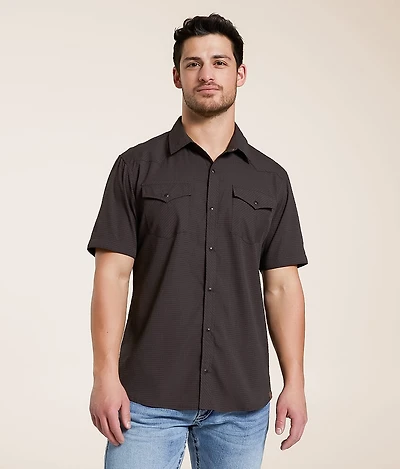 Textured Athletic Shirt
