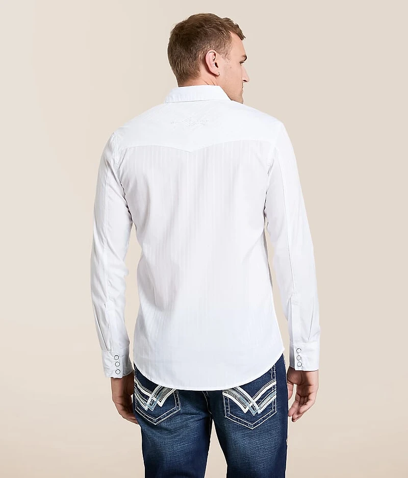 Tonal Striped Standard Shirt