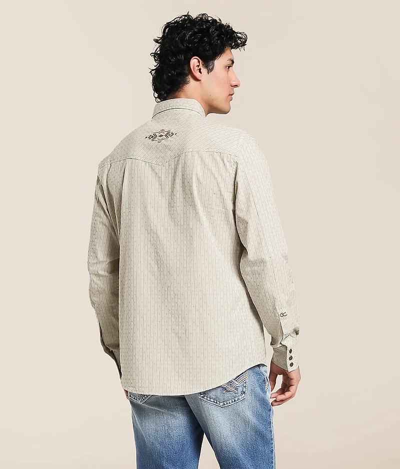 Western Striped Athletic Shirt