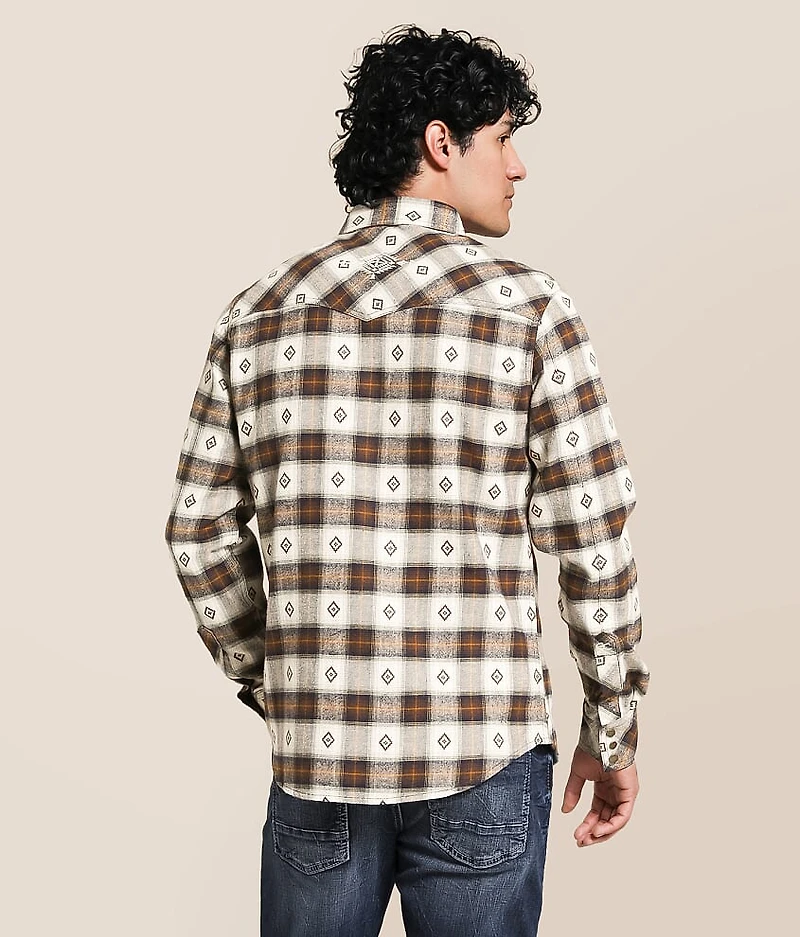 Athletic Plaid Shirt