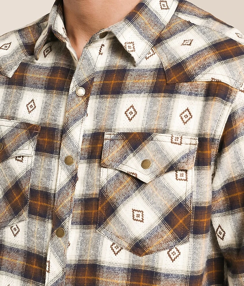 Athletic Plaid Shirt