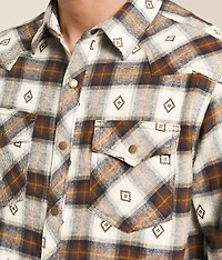 Athletic Plaid Shirt