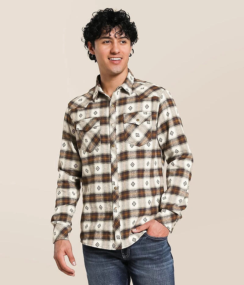 Athletic Plaid Shirt