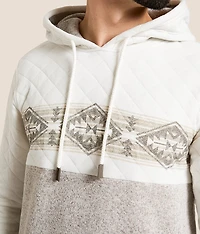Pieced Southwestern Hoodie