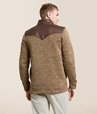 Marled Sweater Knit Pullover