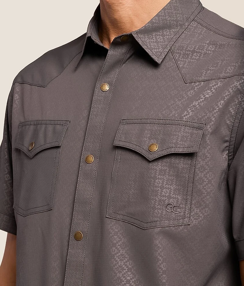 Tonal Western Athletic Performance Shirt