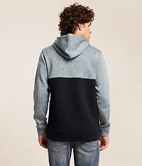 Pieced Quilt Hooded Sweatshirt