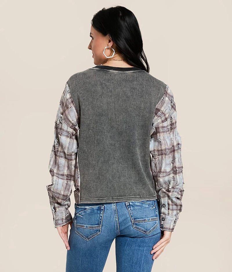 Pieced Flannel Washed Thermal