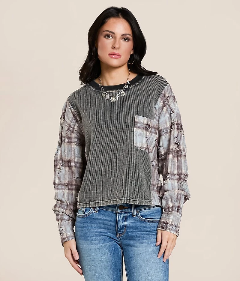 Pieced Flannel Washed Thermal