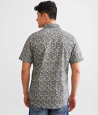 Floral Athletic Performance Stretch Shirt