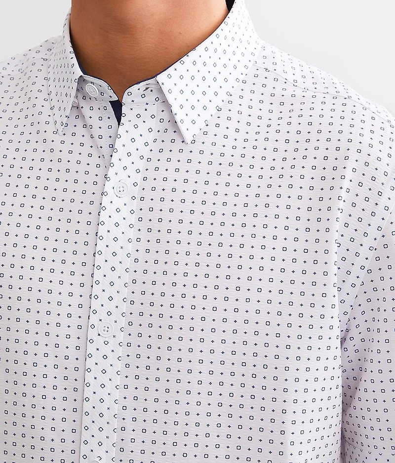 Seersucker Athletic Performance Stretch Shirt