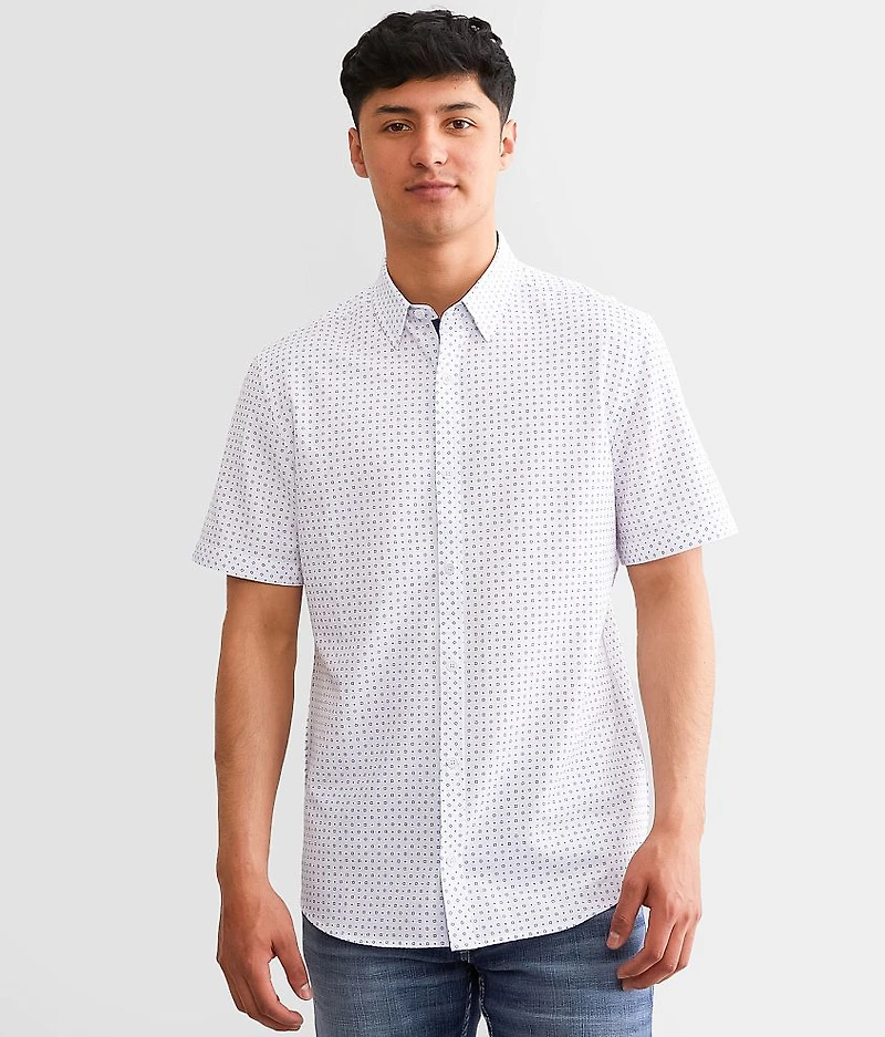 Seersucker Athletic Performance Stretch Shirt