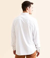 Polka Dot Athletic Performance Stretch Shirt