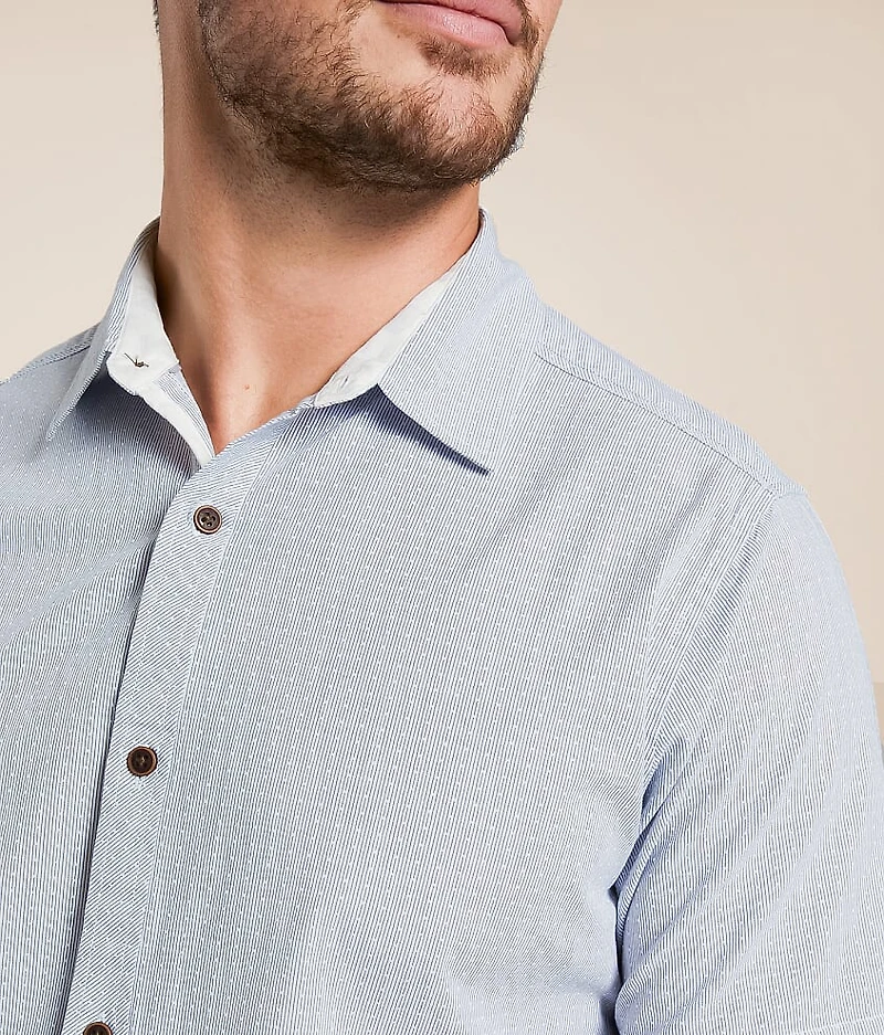 Striped Standard Stretch Shirt