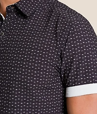 Geo Tailored Performance Stretch Shirt