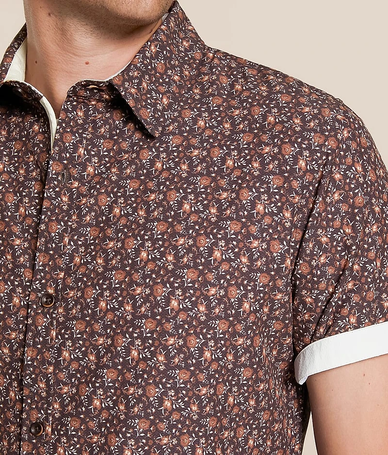 Floral Standard Stretch Shirt