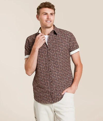 Floral Standard Stretch Shirt