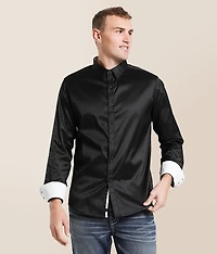 Solid Athletic Stretch Shirt