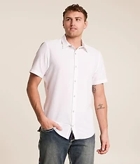 Textured Standard Performance Stretch Shirt