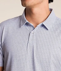 Striped Performance Polo