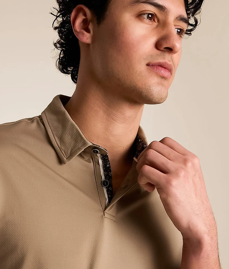 Textured Performance Polo