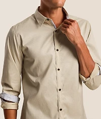 Textured Standard Stretch Shirt