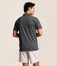 Floral Performance Polo