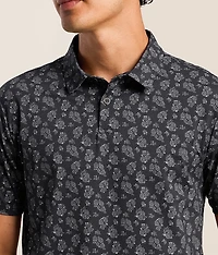 Floral Performance Polo