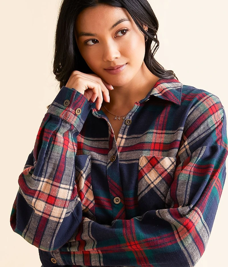 Plaid Boyfriend Shirt